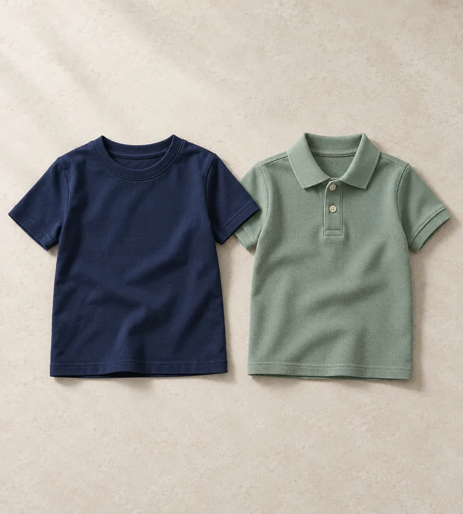Boys’ tees & polos made in Bangladesh by Waistitch