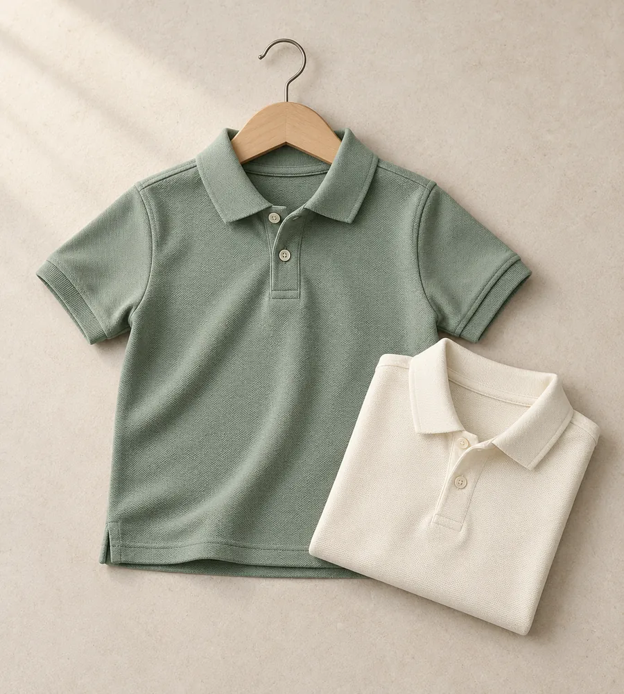 Boys’ polos made in Bangladesh by Waistitch
