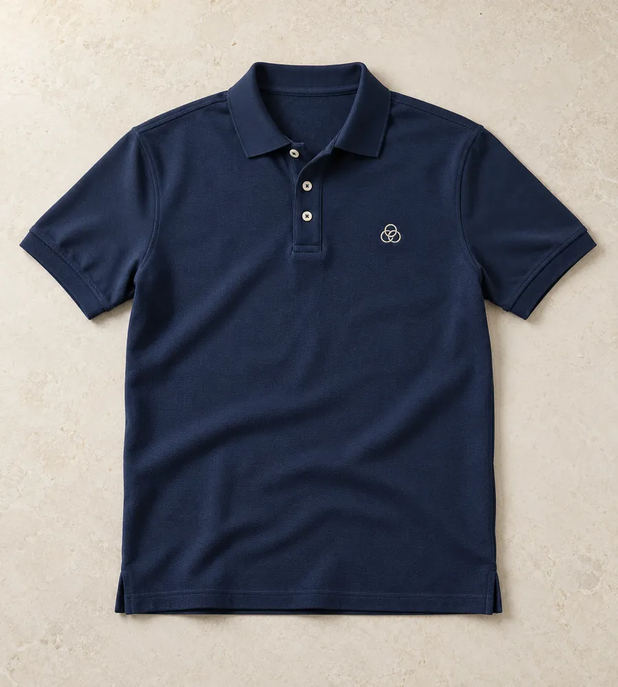 Embroidered logo polos made in Bangladesh by Waistitch