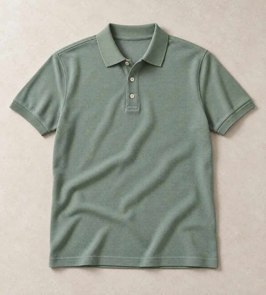 Knitted-collar polos made in Bangladesh by Waistitch