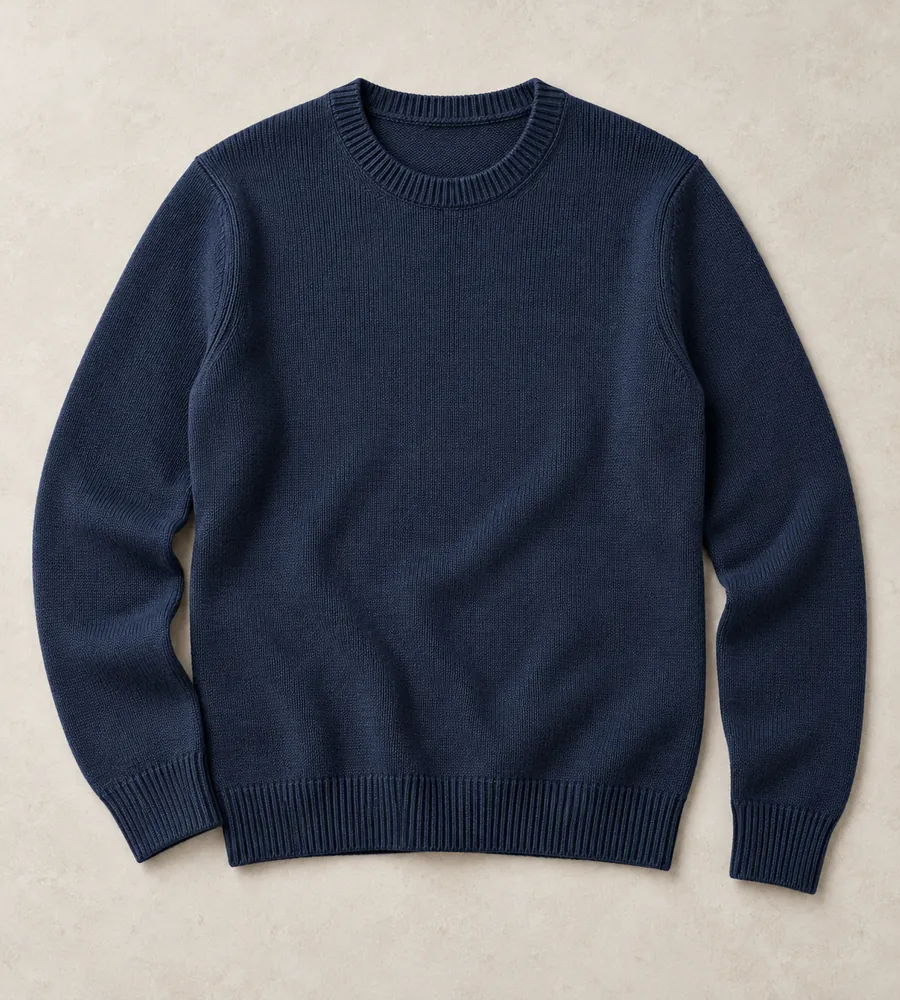 Crew-neck sweaters made in Bangladesh by Waistitch