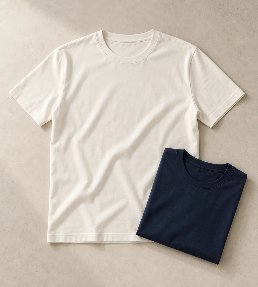 Crew-neck T-shirts made in Bangladesh by Waistitch